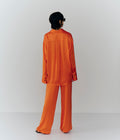 Jenka Shirt - Mandarin Red