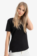 Spring Tee - Black - Camilla Pihl - T-skjorter & Topper - VILLOID.no