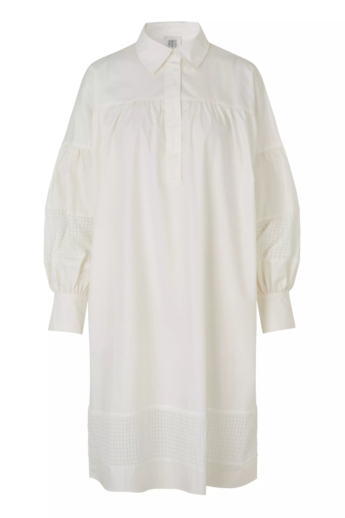 Henri New Shirt Dress - White
