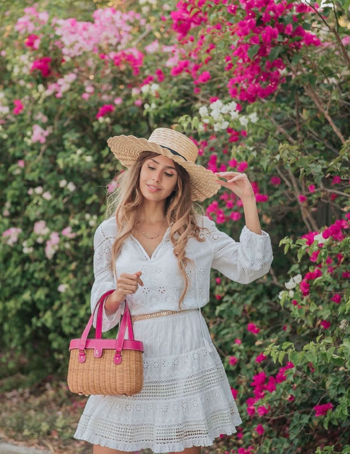 Delilah Dress - White