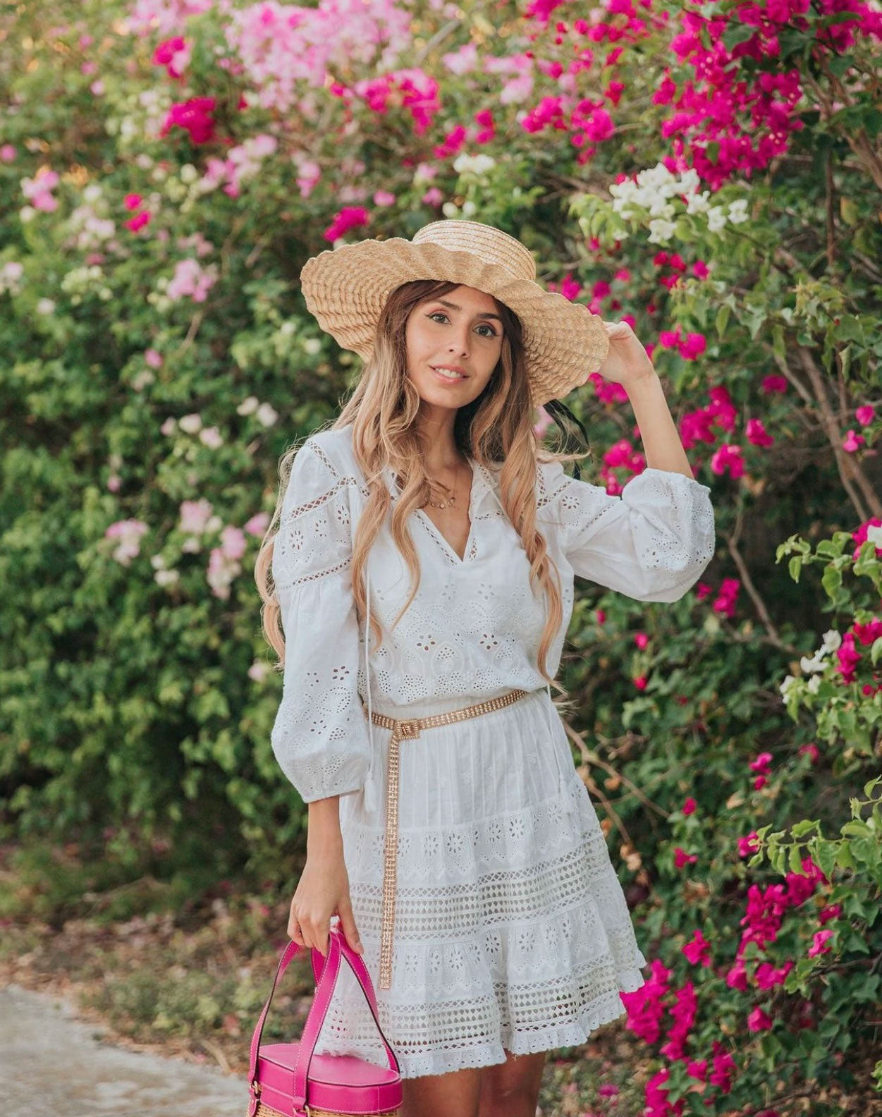 Delilah Dress - White
