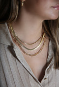 Locked Necklace - Gold