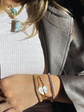 Crystal Haze Best Friend Armband - Powder