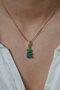 Nostalgia Bear with Pave Connector - Vegan