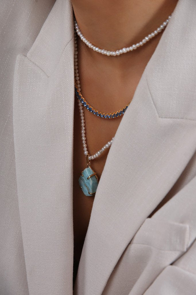 Diva Necklace - Pearl