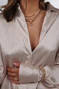Mexican Chain Bracelet - Clear