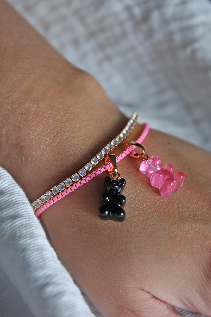 Nostalgia Bear with Classic Connector - Black