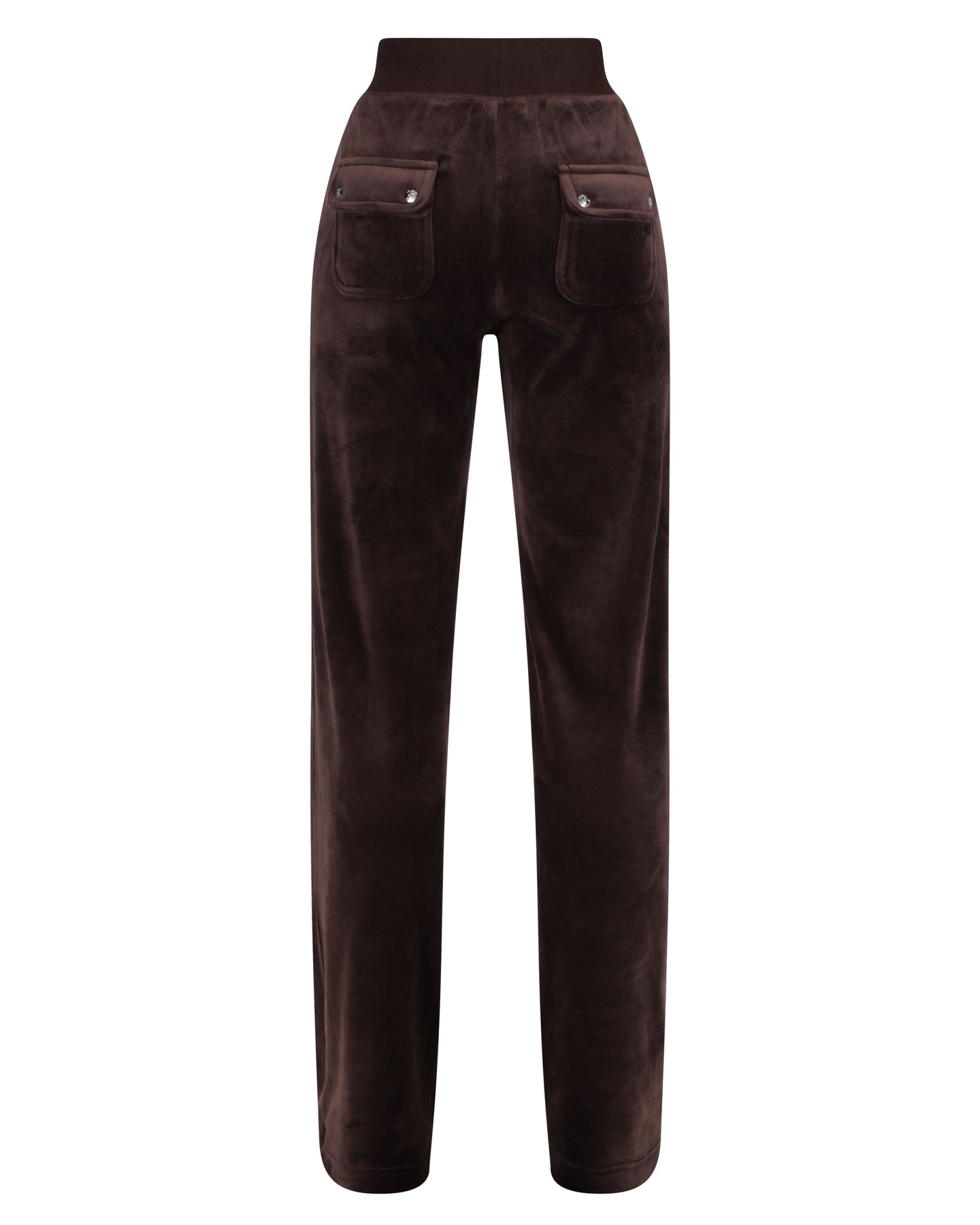 Del Ray Classic Velour Pant Pocket - Java