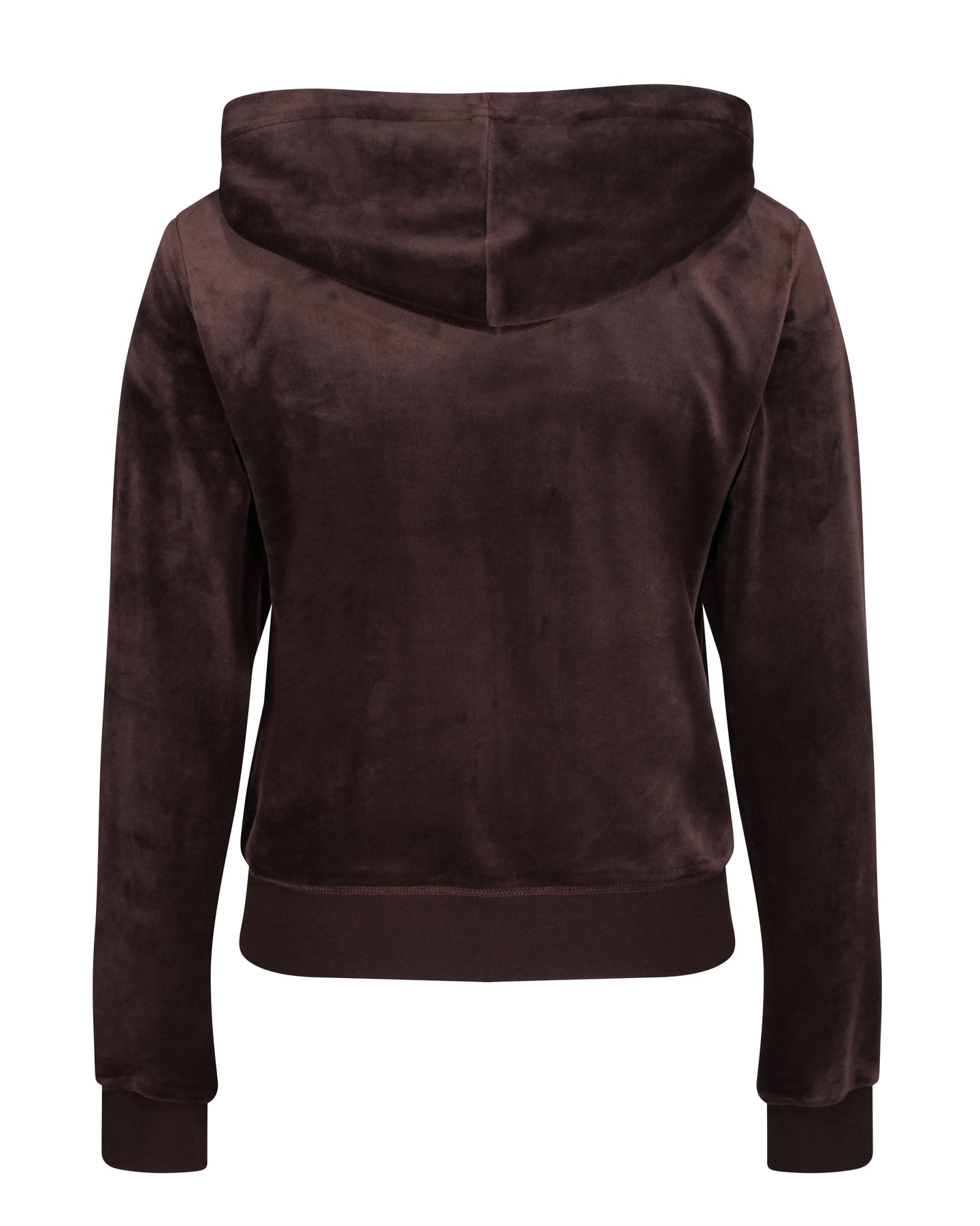 Robertson Classic Velour Zip Hoodie - Java
