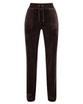 Del Ray Classic Velour Pant Pocket - Java