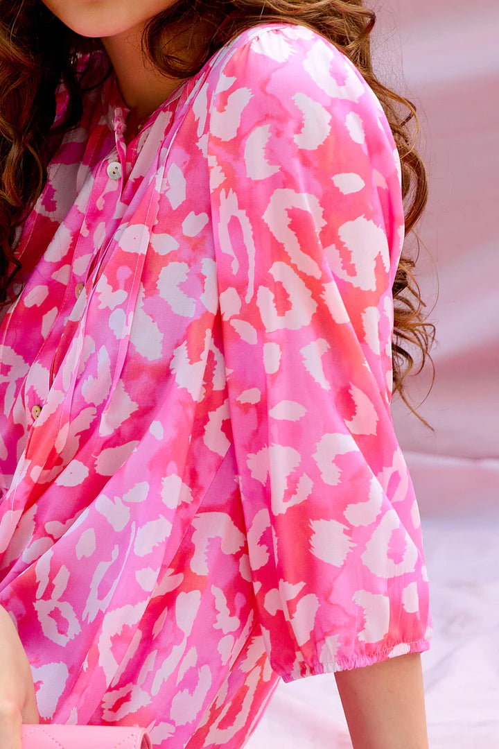 Imogene Sh. Dress - Pink Mix