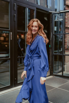 Iza Midi Dress - Royal Blue