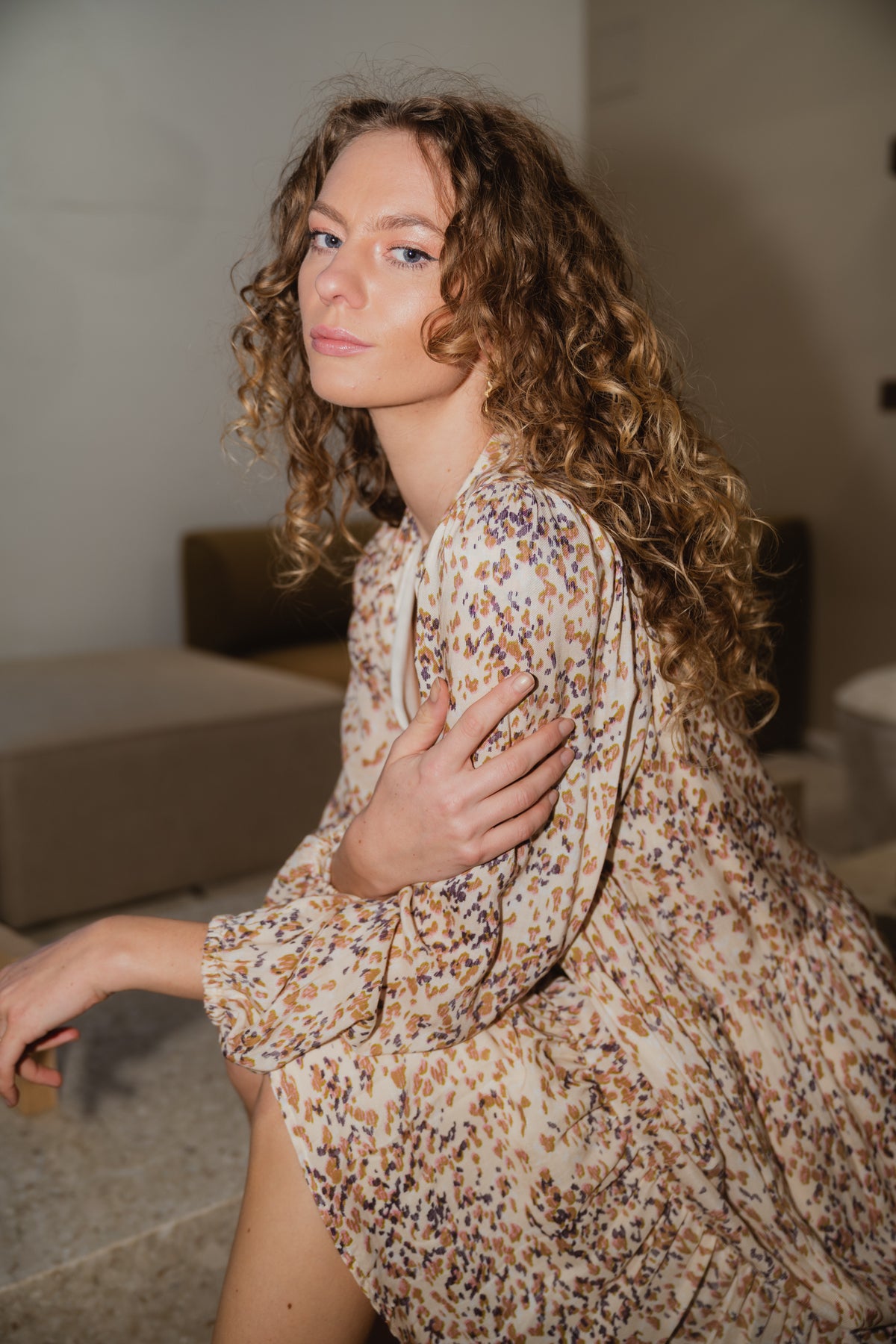 Cosmos Dress - Dark Chalk