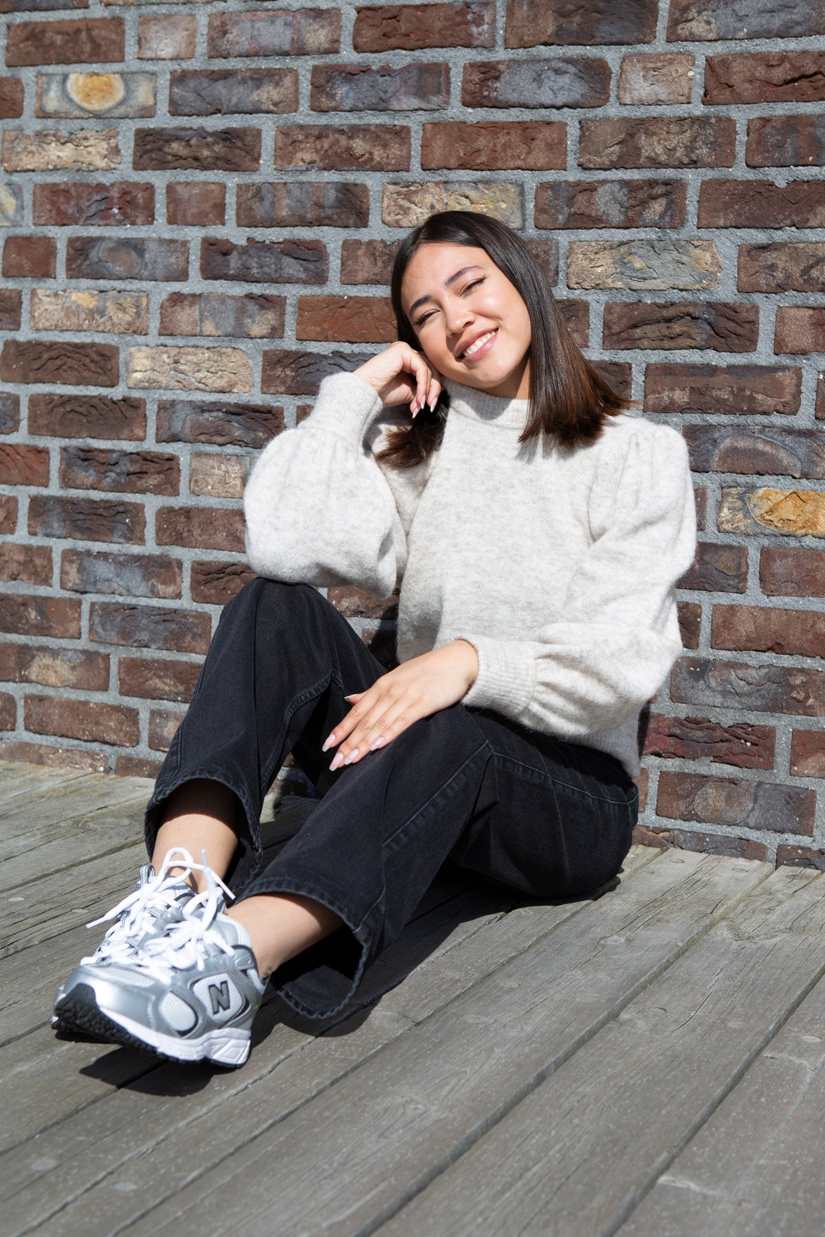 AlphaGZ Pullover - White Sand Mel