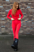 Silja Sport Tights - Red