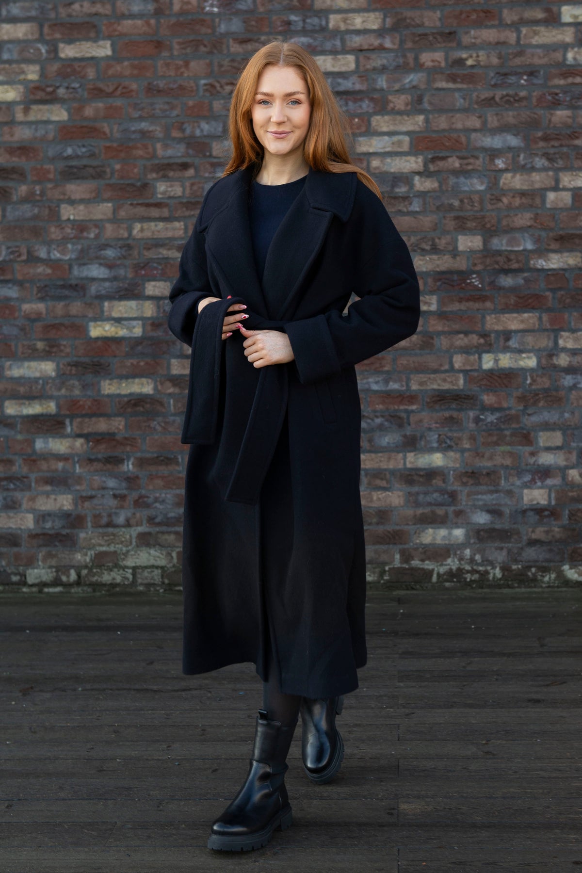 Adele Coat - Black