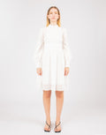 Isabelle Dress - White