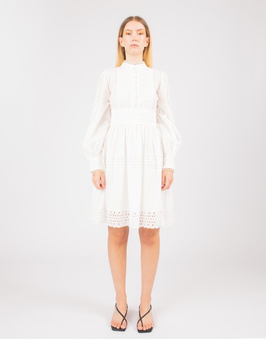 Isabelle Dress - White