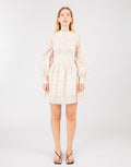 Isabelle Printed Dress - Humus