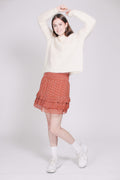 Lotte Chunky Knit - White - Ella & il - Gensere - VILLOID.no