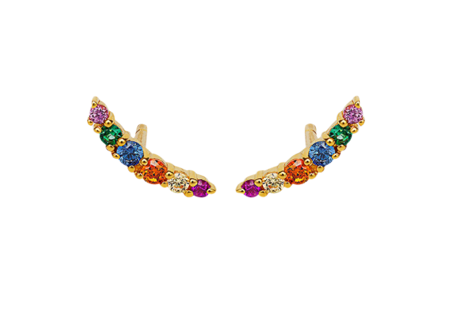 Liana Earring - Gold - Maanesten - Tilbehør - VILLOID.no