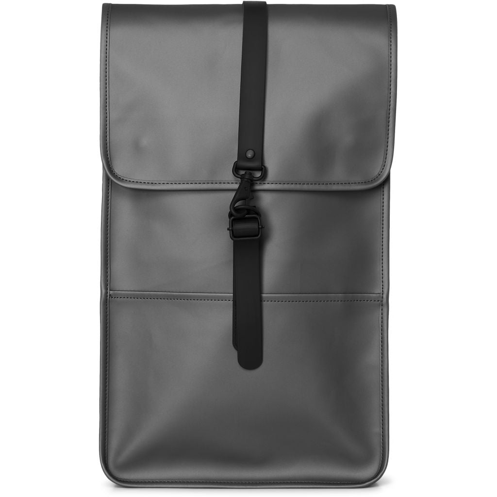 Backpack - Metallic Charcoal - Rains - Tilbehør - VILLOID.no