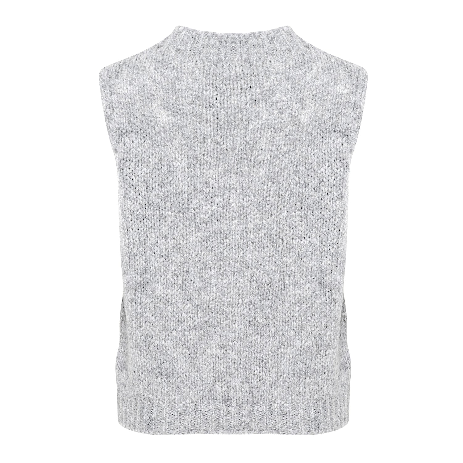 Kala Vest Wool - Light Grey Melange - Noella - Gensere - VILLOID.no