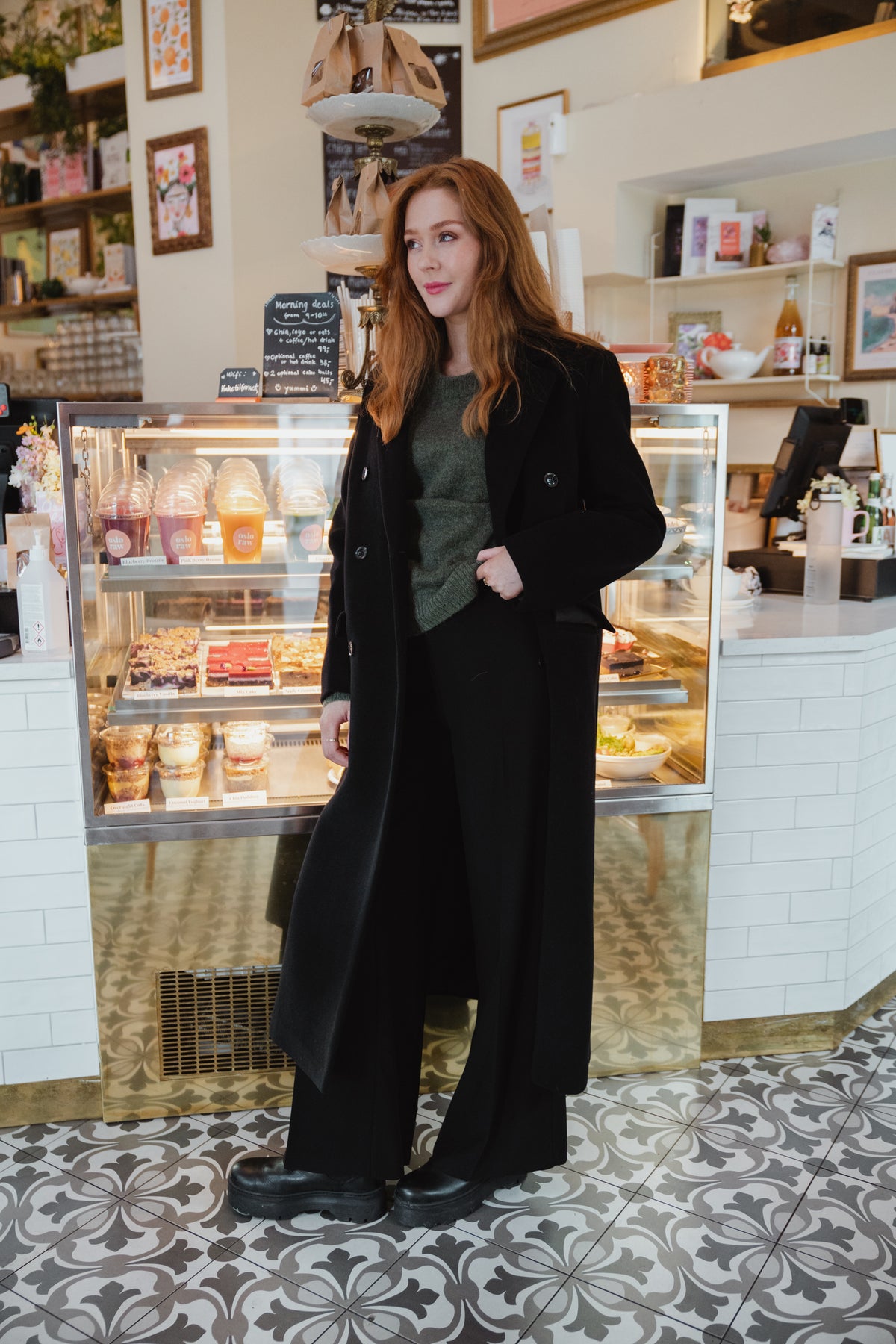 Falcon Coat - Svart