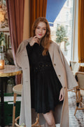 New Tama Handmade Wool Coat - Sandshell Melange