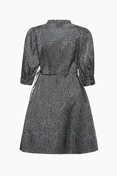 Kamila Frill Dress - Black