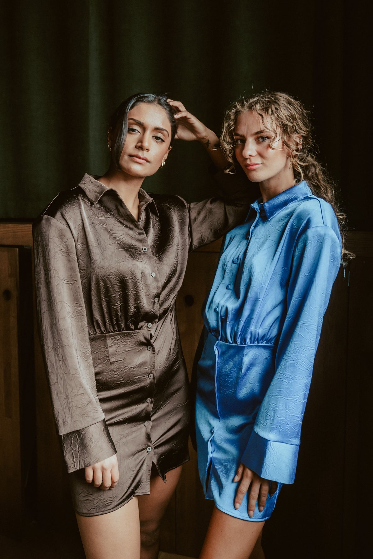 Polish Shirt Dress - Marina