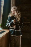 Ovalis Knit T-Neck - Black