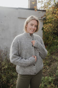 DebbieGZ Short Cardigan - High-Rise Grey