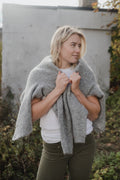 DebbieGZ Short Cardigan - High-Rise Grey