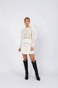 Kelis Lace Blouse - White