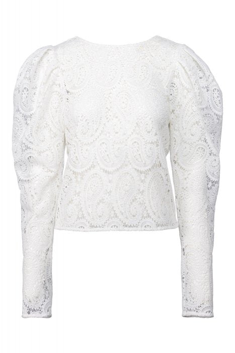 Kelis Lace Blouse - White