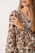 KettaPW Blouse - Koi Japanese Flo