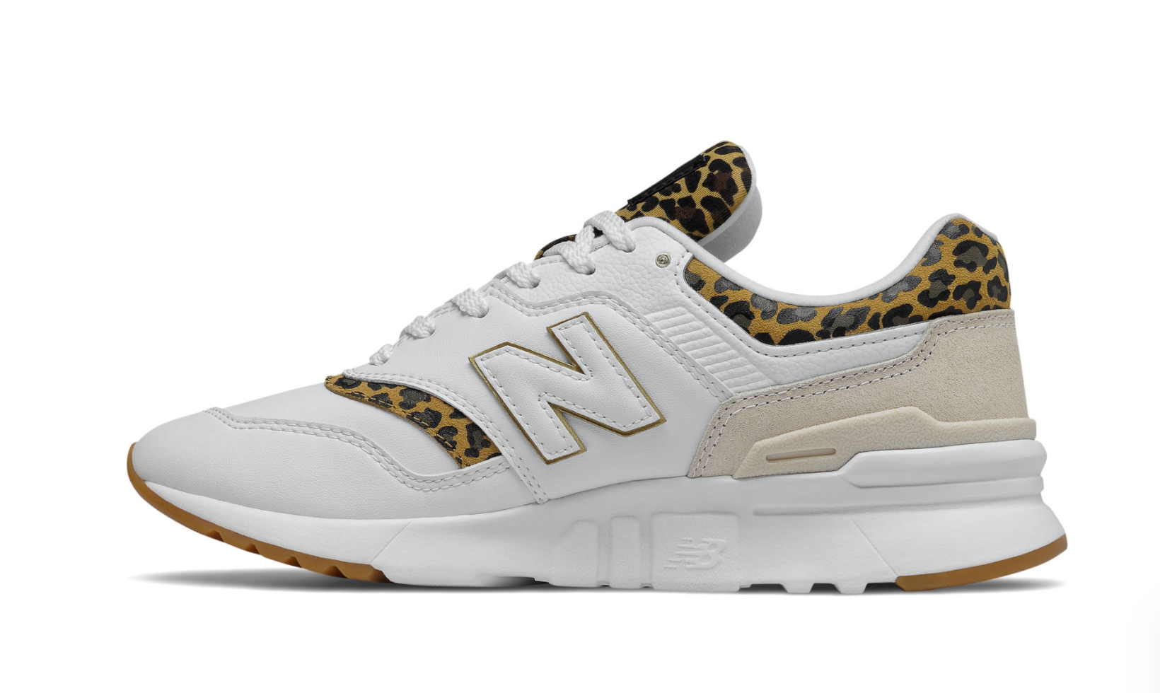 New Balance - White With Gum - New Balance - Sko - VILLOID.no