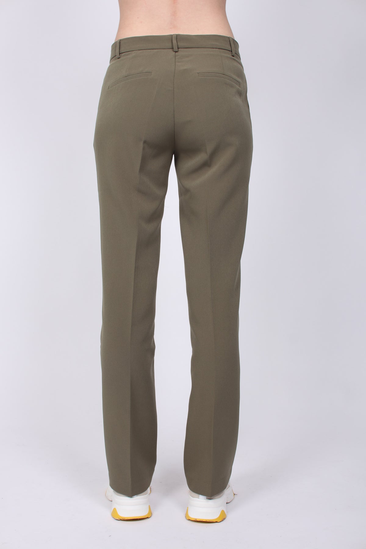 Cassie F Pants - Dusty Army - Neo Noir - Bukser & Shorts - VILLOID.no