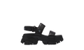 Adley Way Sandal 2 Band - Jet Black