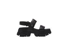 Adley Way Sandal 2 Band - Jet Black