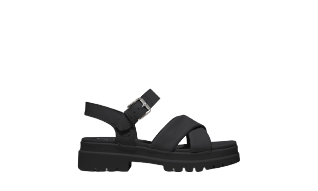 London Vibe Backstrap Sandal - Jet Black