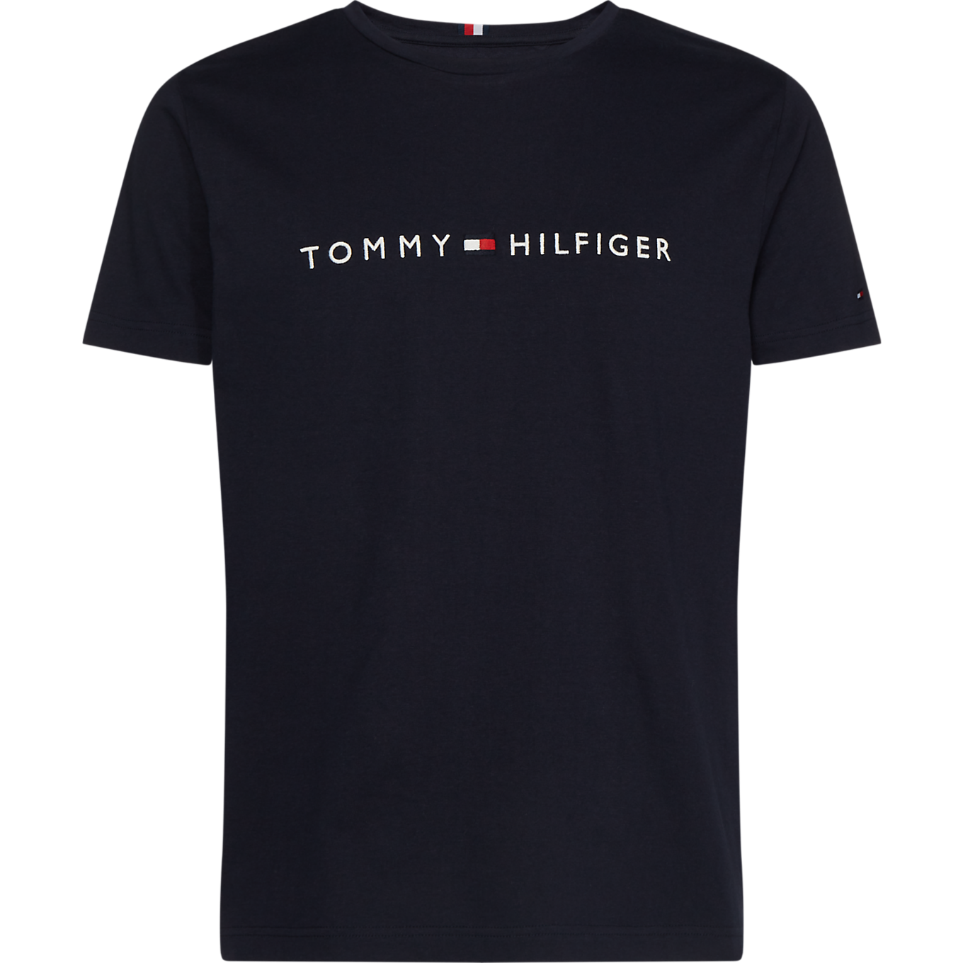 Core Tommy Logo Tee - Sky Captain