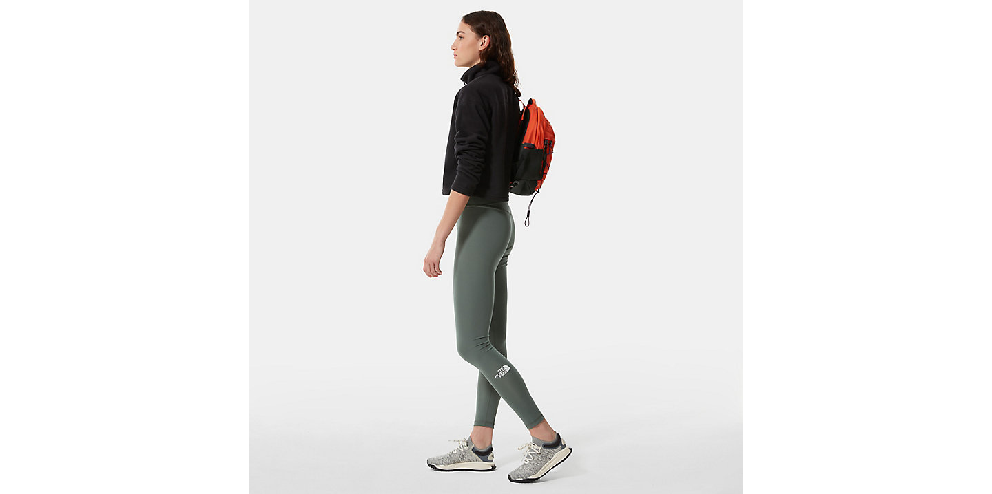 W 100 Glacier Cropped 1/4 Zip - Tnf Black