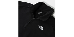 W 100 Glacier Cropped 1/4 Zip - Tnf Black