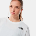 W Cropped Simple Dome Tee - Tnf White