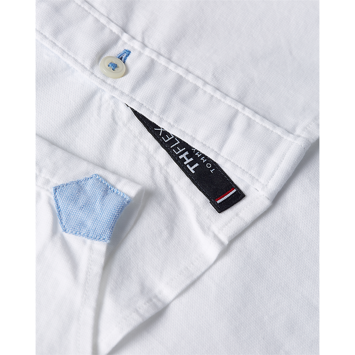 Core Stretch Slim Oxford Shirt - White