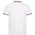 Core Tommy Tipped Slim Polo - White