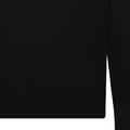 Core Cotton Silk C Neck - Flag Black