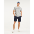 Core Tommy Logo Tee - Cloud HTR